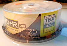 DVD R Recordable Corner office brand 4.7GB 25 PACK Data or video use