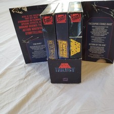 Star Wars Trilogy VHS Box Set NTSC Fox Video ...