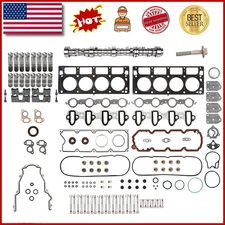 for Chevrolet GMC 5.3L 2007-2014 AFM Lifters Kit Head Gaskets Bolts Camshaft