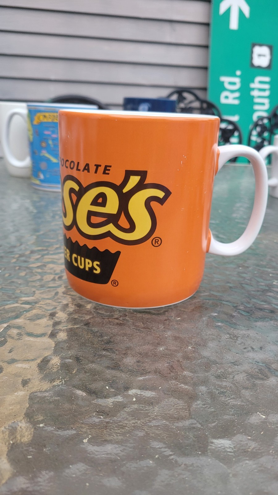 Reese's Peanut Butter Cups Orange Advertising Mug Candy & Nu