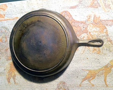 Vintage BSR Century Series No 10 Cast Iron Skillet 12 7/8 In Made In USA Restore
