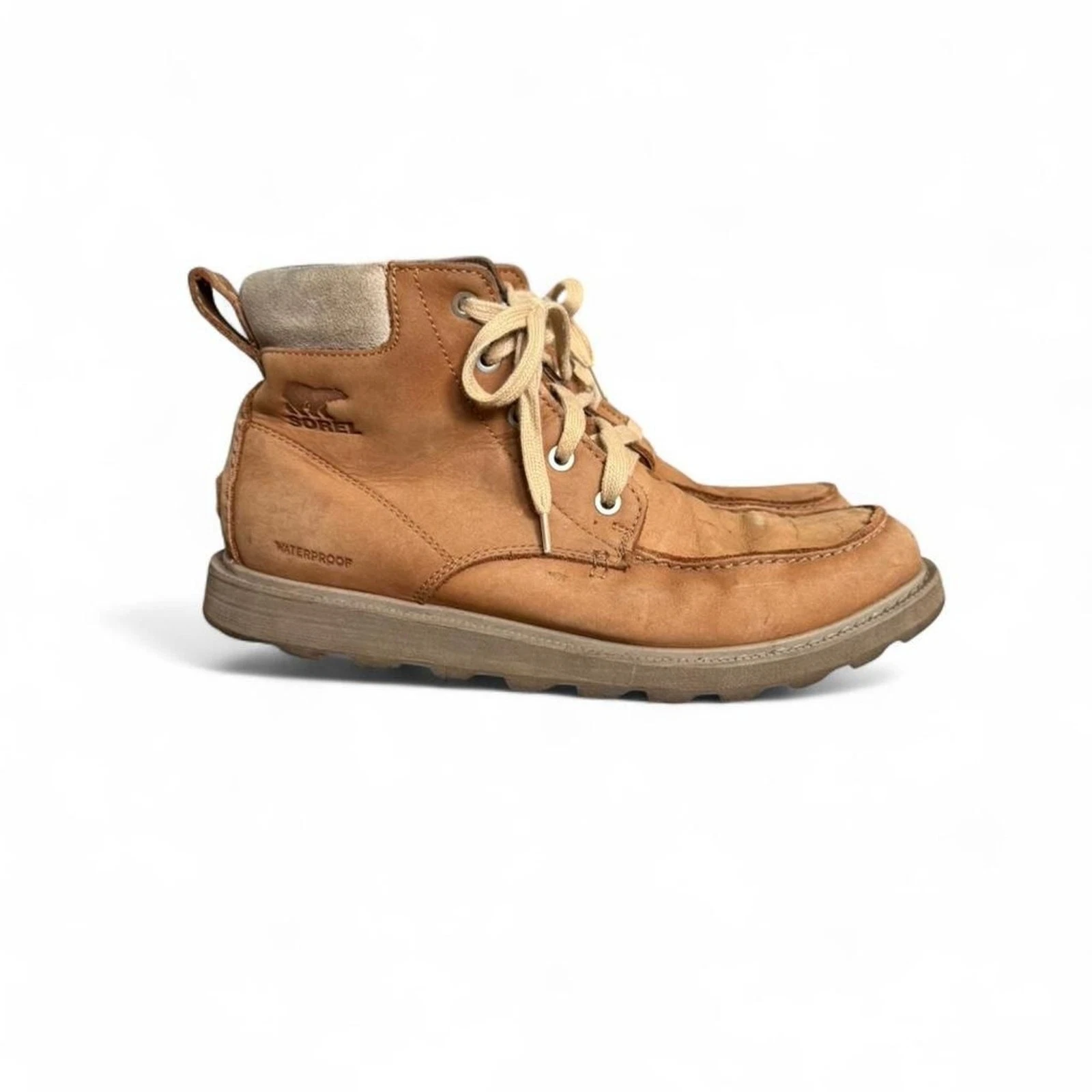 Sorel Men's Madson II Moc Toe Waterproof Boots. Size 8