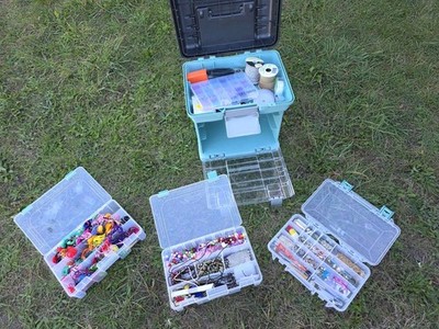 Creative Options 1363-83 Grab N' Go 3 Rack,Teal Med Full of finding Jewlery Make