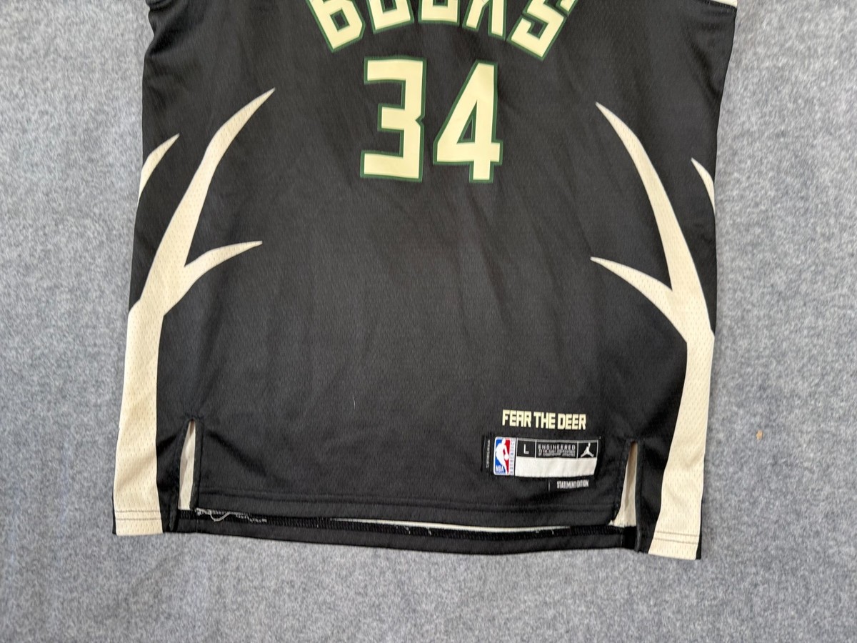 Milwaukee Bucks Jordan Giannis Antetokounmpo #34 Basketball Jersey