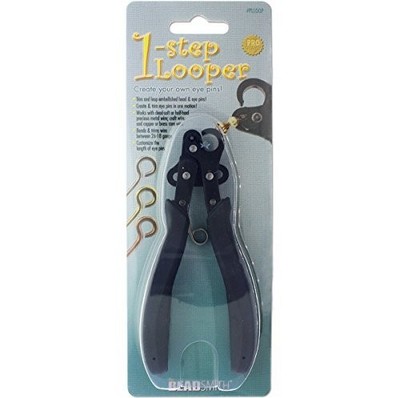 Beadsmith 1Step Looper Pliers Create Eye Pins, Bend and Trim Wire  1.5mm Loop...