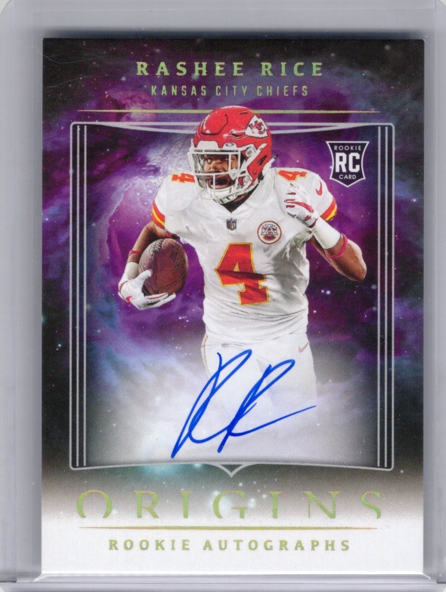 Rashee Rice Panini Origins Rookie Autographs #RARRI Base