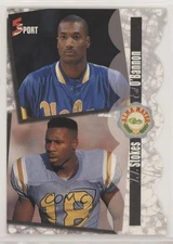 1995 Classic 5 Sport Alma Mater Silver Die-Cut Ed O'Bannon JJ Stokes Rookie RC