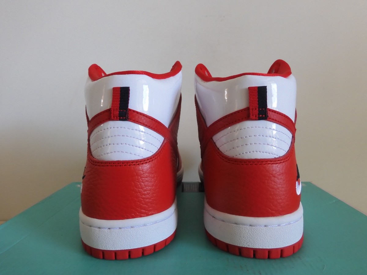 Nike Sb Zoom Dunk High Pro Future Court University Red-White Sz 11