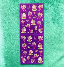 Vintage Lisa Frank Stickers Layla Fairy fairies Sheet new unused y2k rare
