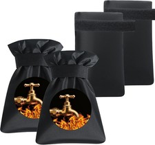 Outdoor Faucet Covers for Winter Freeze Protection,6.7" W x 8.3" H Outside Hose