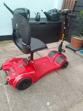 Pro Rider Easyfold Deluxe Mobility Scooter Red RB3008, Collection from PL5 area