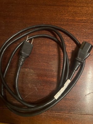 HP 8121-0740 6ft PC Computer Standard Ac Power Cord (Black) - Original OEM