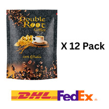 12x Double Root Coffee 3 in 1 Instant Coffee Ashwagandha Maca 72 Sachets