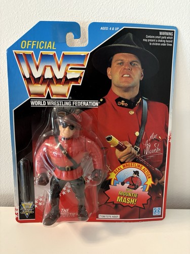WWF Hasbro The Mountie - Series 5 - MOC...