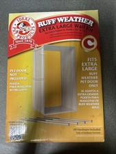 NEW RUFF WEATHER C IDEAL PRODUCTS EXTRA LARGE XL WALL KIT for DOG PET DOOR
