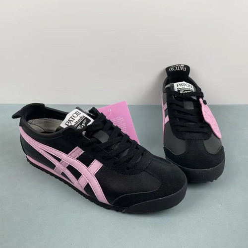 Onitsuka Tiger Mexico 66 Patou Black Pink Unisex Sneakers New From Japan WithBox - Picture 10 of 12