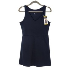 Gap Fit Sleeveless Black Athletic Mini Dress Size Medium NWT