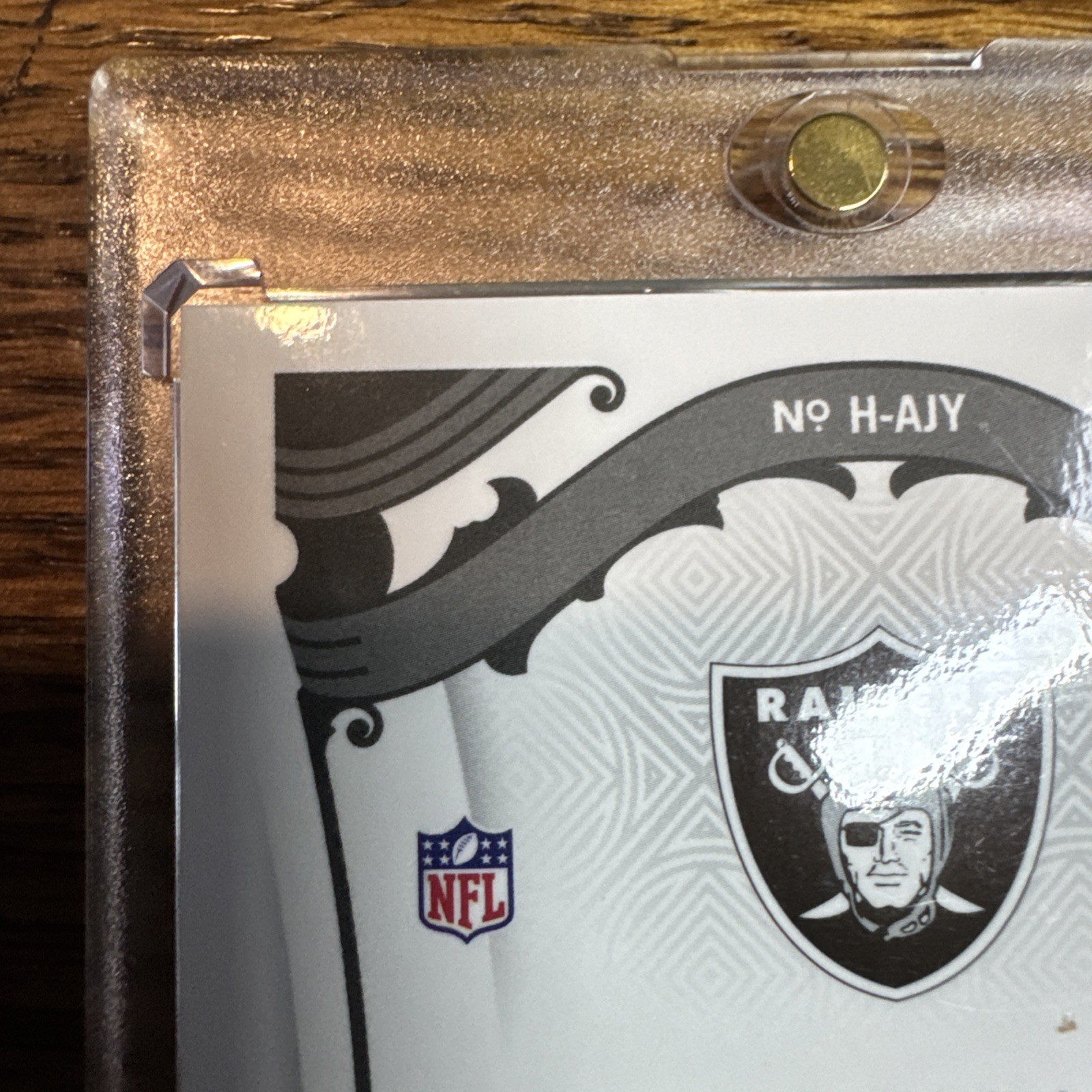 2025 National Treasures Ashton Jeanty Heirlooms Nike Swoosh 1/1 view 18