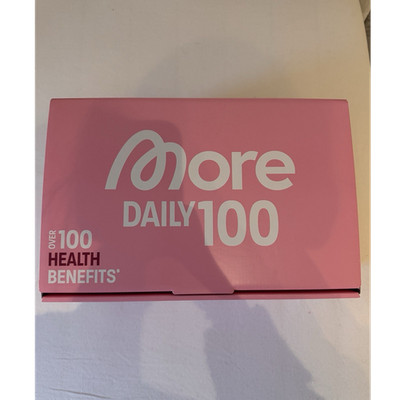 More Nutrition Daily 100 All-In-One Pulver, 28 Portionen, True Berries, vegan,  
