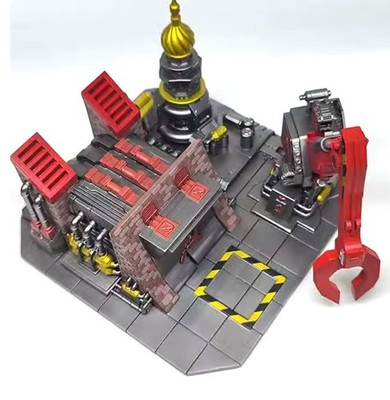 Red Alert 2 Inspired Soviet Construction Yard Resin Print