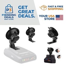 Reusable Suction Cup Mount for Uniden Radar Detectors - All Weather Performance