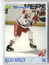1993 CLASSIC '93 HOCKEY DRAFT #137 ALEXEI KOVALEV BINGHAMTON RANGERS