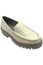 Donald Pliner Women's Hope Patent Leather Loafers Bone