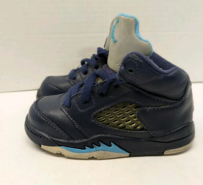 Nike Jordan Retro Toddler Kids Sneakers Size 5C Blue Pre-Grape