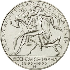 [#472310] Coin, Czech Republic, 200 Korun, 1997, Jablonec nad Nisou, MS, Sil, ve
