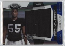 2010 Certified Freshman Fabric Mirror Blue Materials 33/50 Rolando McClain g2u