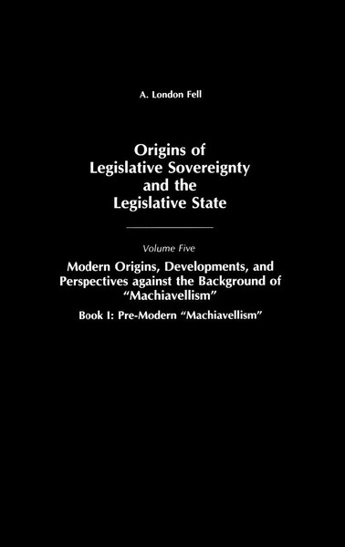 A. London Fell | Origins Of Legislative Sovereignty And The Legislative State-image