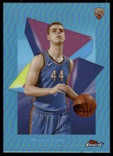 2024-25 Topps Finest - Common Nikola Topic, Sky Blue Refractor (RC)