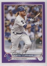 2022 Topps Series 1 Meijer Purple Justin Turner #257 0wb0