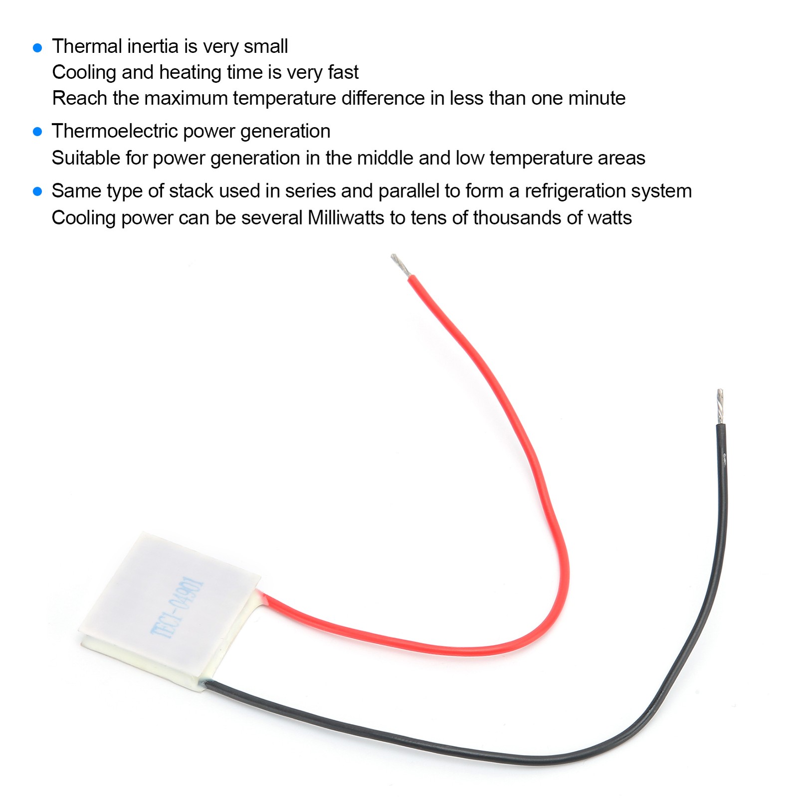 Thermoelectric Cooler Module Compact Efficient Cooling For Home Appliances 25x25