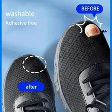 6PCS Self-Adhesive Shoe Repair Patches Anti-Wear PU Insole Pads for Heels Feet