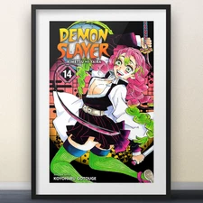 Demon Slayer: Kimetsu no Yaiba Volume 14 Cover Art Print – 11x17" Anime Poster