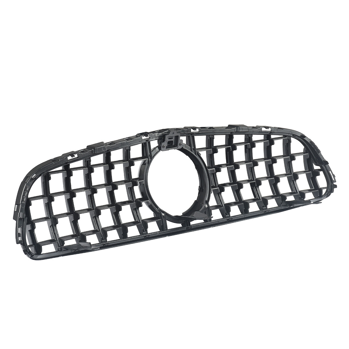 GT Panamericana Grill Passend Für Mercedes GLC X253 Ab 19 Ganz Schwarz