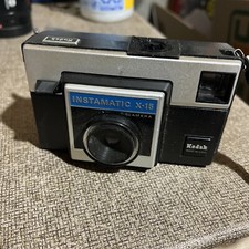 Vintage Kodak 35mm Instamatic X-15 Film Camera 126 Film Format Used  Untested
