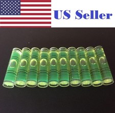 10PCs 9.5x40mm Transparent Bubble Spirit Level for Camera Tripod Measuring Tool