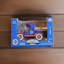 1912 FORD TANKER Standard Oil Co. Gearbox Coin Bank Die Cast 1:24 Scale NIB