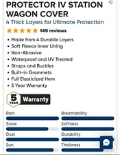 BUDGE COVER PROTECTOR IV STATION WAGON COVER