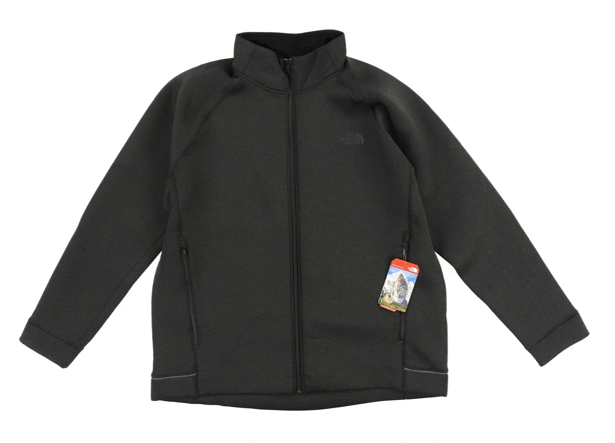 The North Face 167646 Mens Upholder Full Zip Jacket Dark Grey Heather Size XXL
