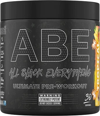 APPLIED NUTRITION NUTRICIÓN APLICADA, ABE Ultimate Pre-Entrenamiento Booster Sabores 375g SUPER PRECIO