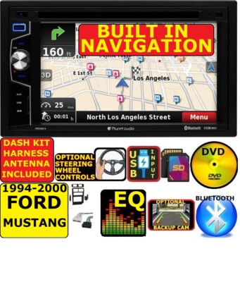 1994-2000 FORD MUSTANG GPS NAV CD/DVD BLUETOOTH USB CAR Radio Stereo PKG