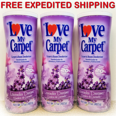 LOVE MY CARPET Rug Carpet Deodorizer LAVENDER DREAM ...