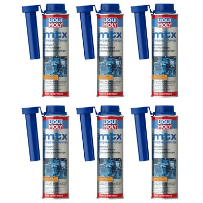 LIQUI MOLY 6x 300ml mtx Vergaserreiniger Kraftstoff Additiv für Benzin-Motoren