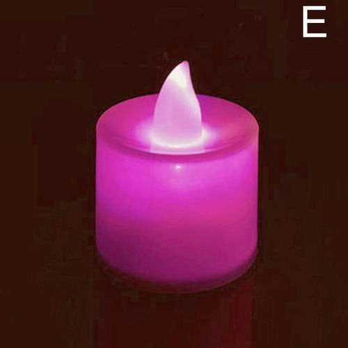 Tea Light Moving Flicker Flameless Led Timer with Candles A9Q9 - Picture 14 of 17