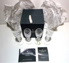 *VINTAGE* Waterford Crystal POWERSCOURT (1969-) 4 Cordial 4 5/8" Made in Ireland