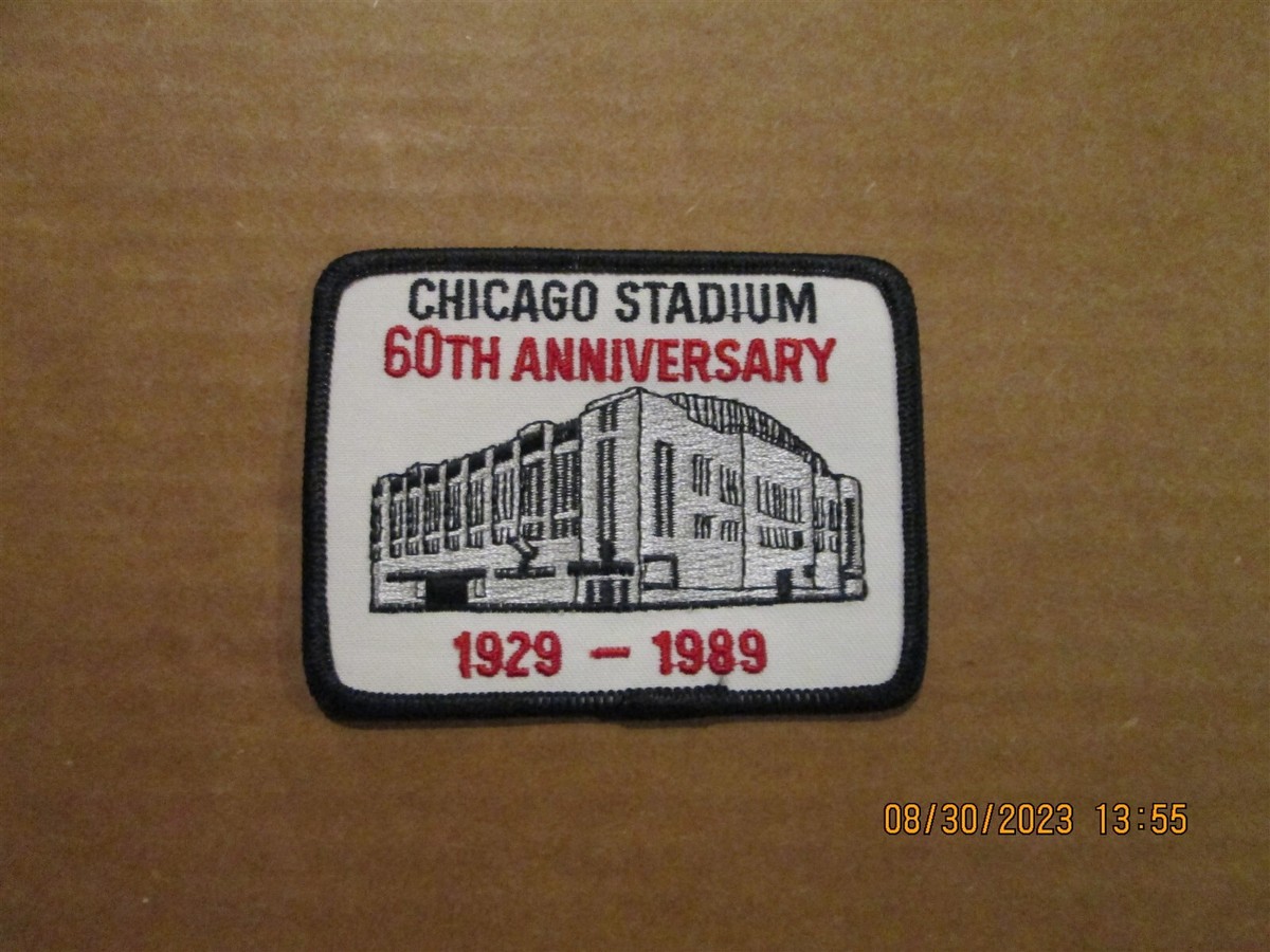 NHL Chicago Blackhawks Bulls Vintage Chicago Stadium 60TH