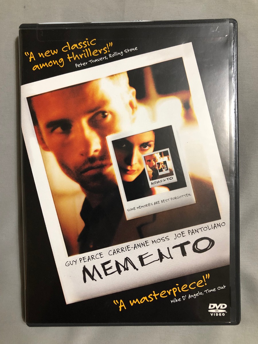 Memento - DVD Movie, Guy Pearce, Carrie Anne Moss, Joe Pantoliano